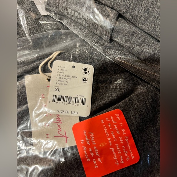 FP Movement x Hatch Never Better Jumpsuit Sizes M & XL Black Heather Gray NWT - Picture 5 of 5